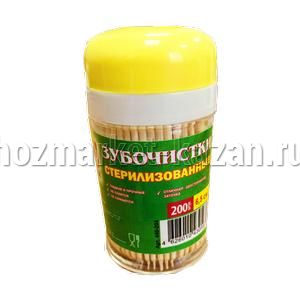 Зубочистки с поворотной крышкой Linger, 200 шт
