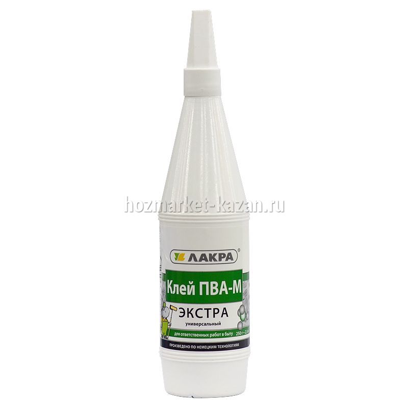 Клей ПВА-М экстра универсальный, Лакра 250 г
