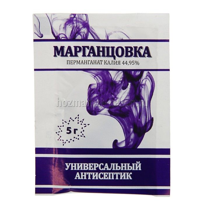 Перманганат калия (марганцовка), 5 г