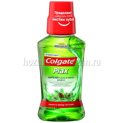 Ополаскиватель «Colgate plax» Форте кора дуба и пихта, 250 мл
