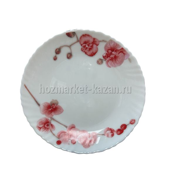 Тарелка стеклокерамика 7" 19см
