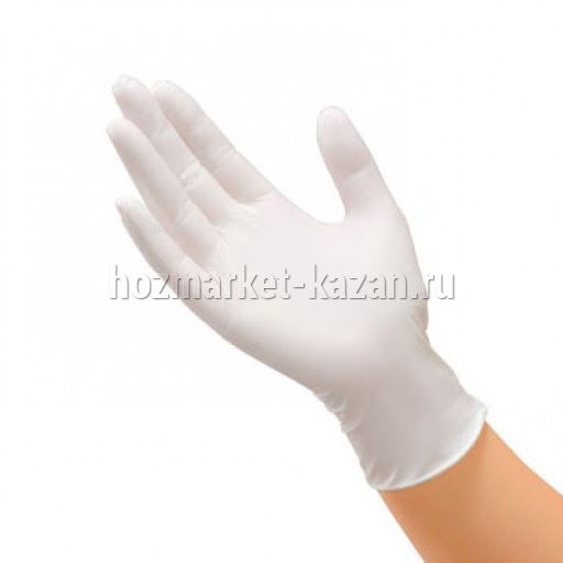 Перчатки латексные смотровые Benovy M/L/XL 50 пар