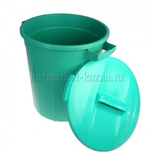Бак для мусора 90 л, МультиПласт