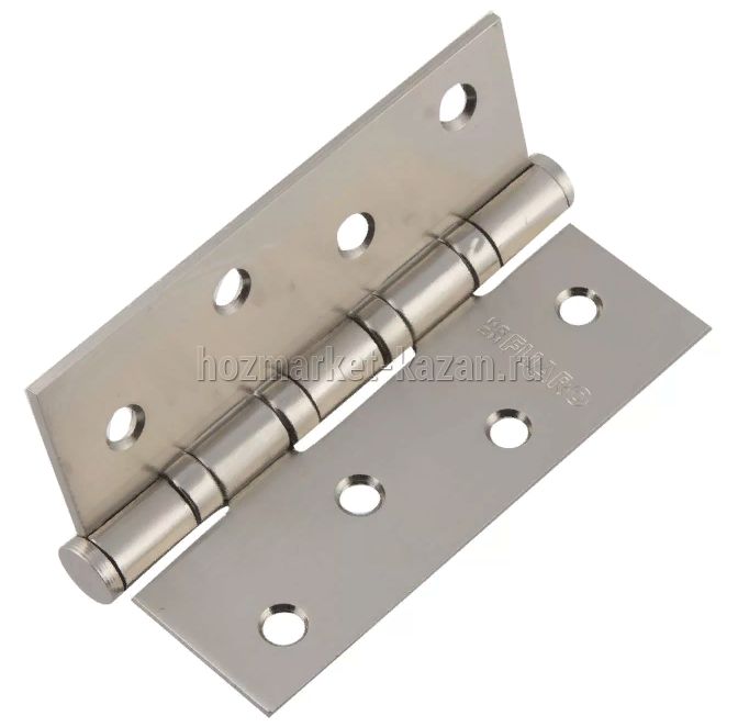 Петля универсальная U100 4BB-SN 100х75х2,5 PN Fuaro, 2 шт, матовый никель