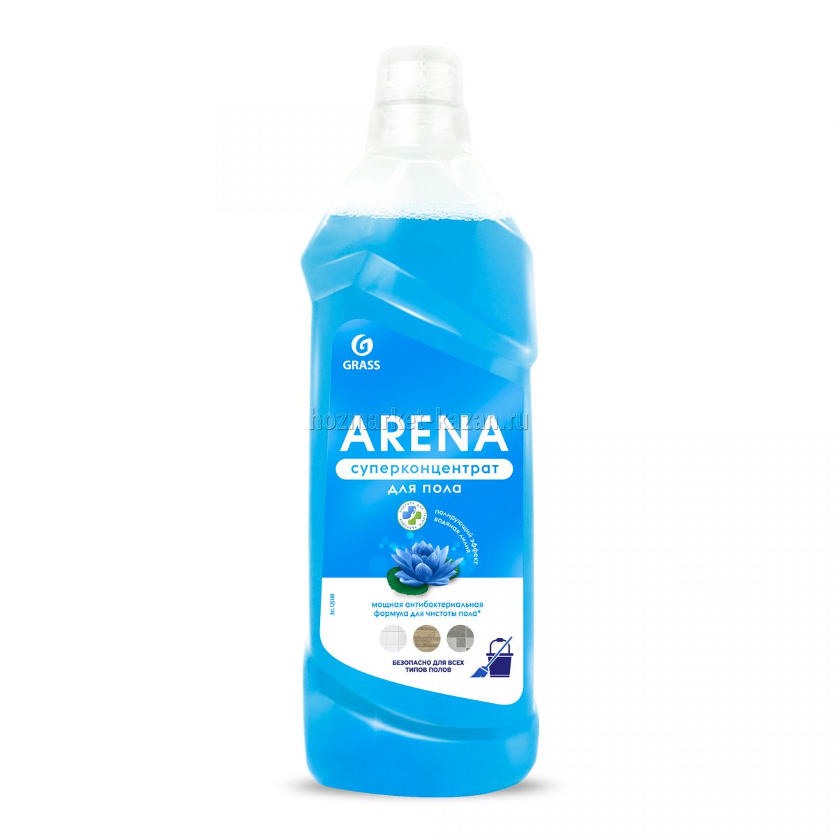 Средство для пола ARENA водяная лилия, 1 л