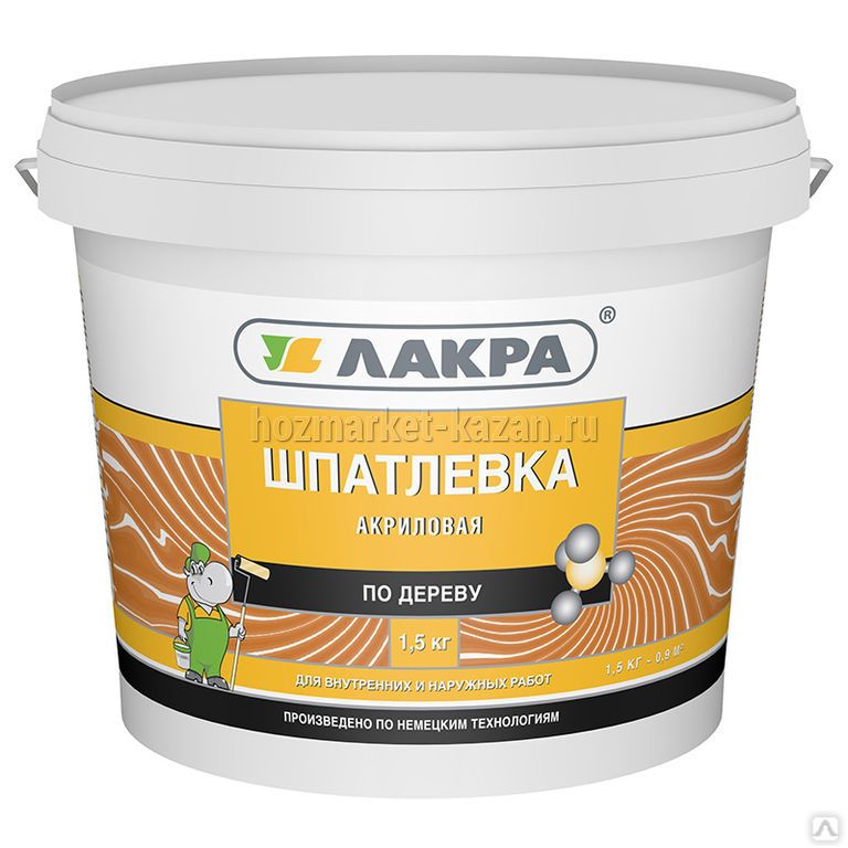 Шпатлевка 1,5кг п/дер Сосна