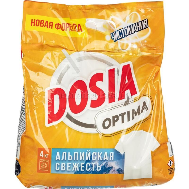 Порошок Dosia Альпийская свежесть, 4 кг