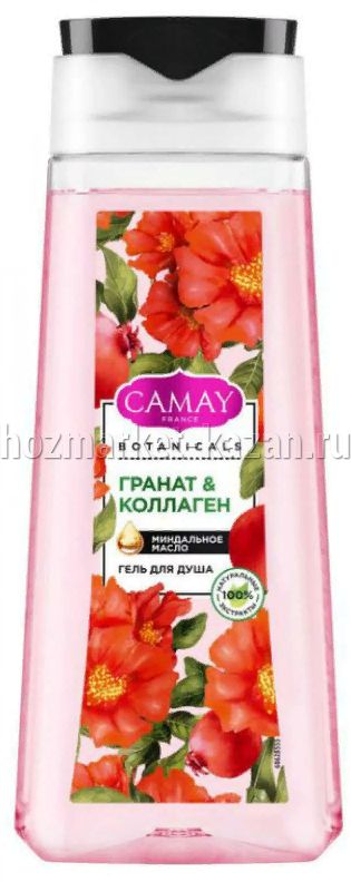 Гель для душа Camay Гранат и коллаген, 250 мл