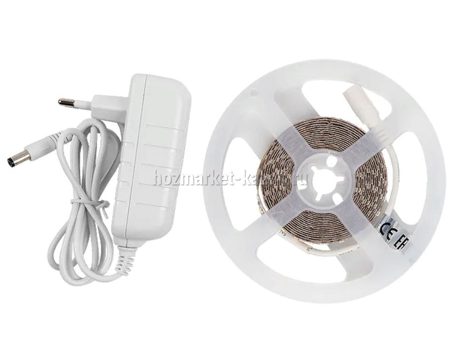 Лента светодиодная 12 В IP20 30LED 3 м, 502021