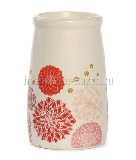 Стакан для ванной керамика «Pink Flower» 74513