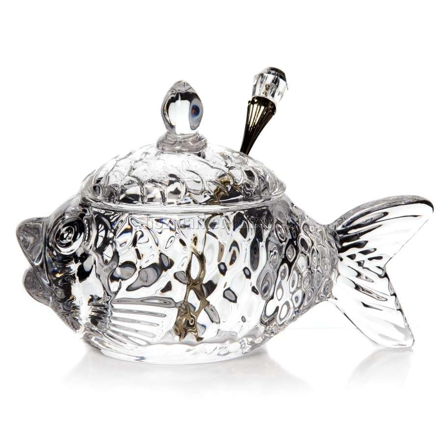 Икорница «Рыбка» 14 х 7 х 10 см, 355-231