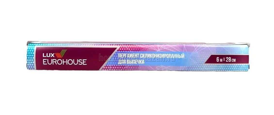 Пергамент силиконизированный для выпекания 6 м х 28 см, 13345