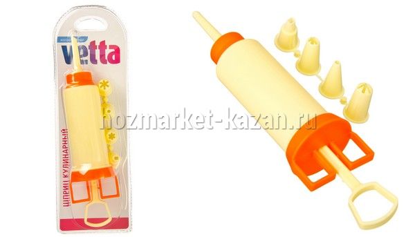 Шприц для торта с 5 насадками