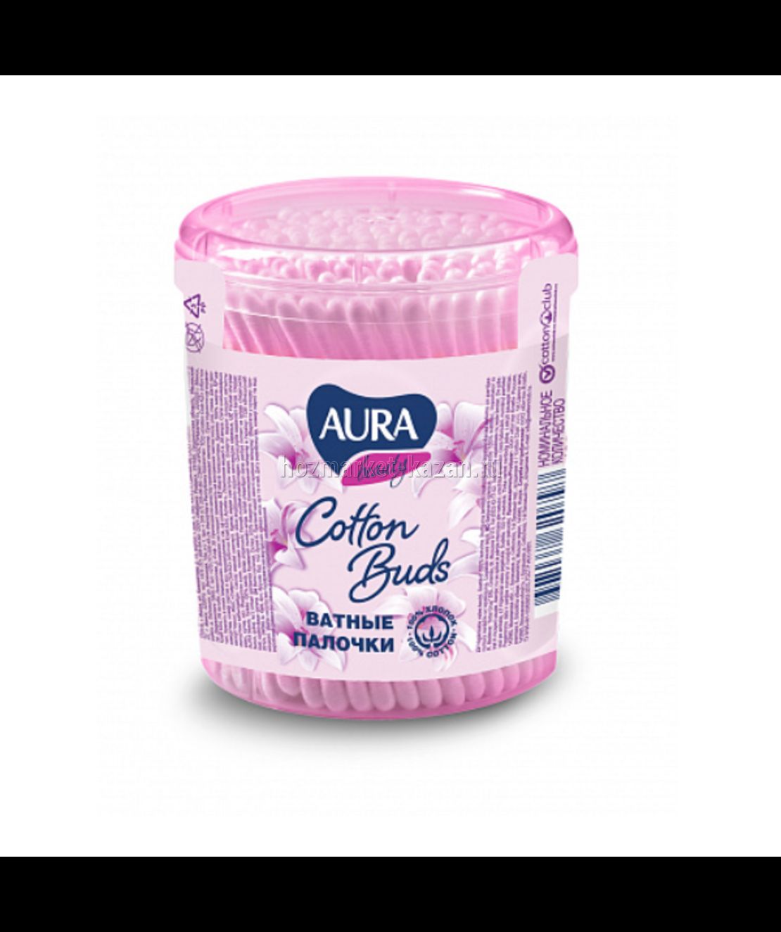 Ватные палочки Aura 100шт