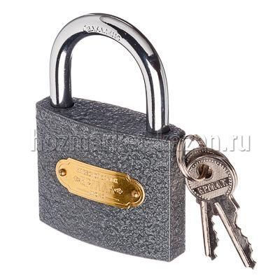 Замок навесной Серый 366 60мм ЕРМАК