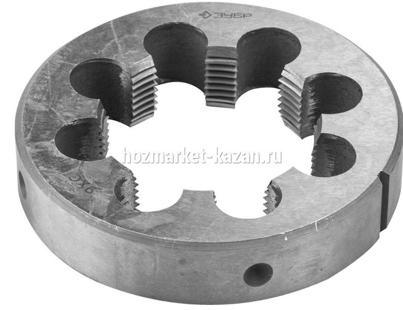 Плашка трубная G 3/4", сталь 9ХС, круглая ручная