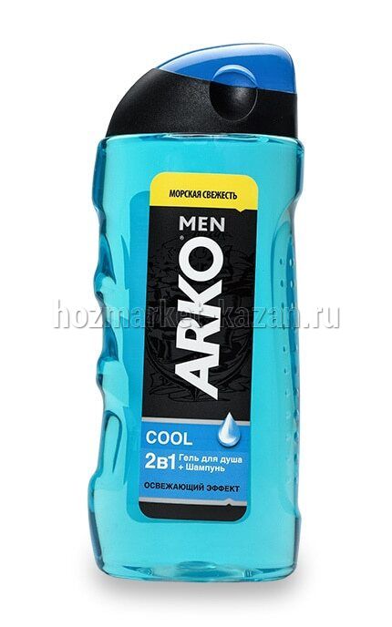 Шампунь ARKO 2в1 гельд/душа+шампунь 260мл