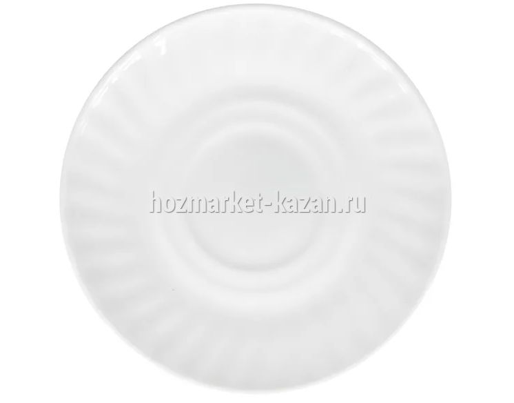 Тарелка стеклокерамика 7" 175мм белье