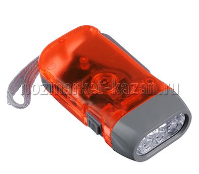 Фонарик динамический 3Led