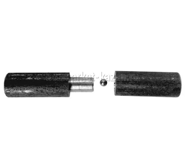 Петля гаражная с запресс. шаром d25*120мм
