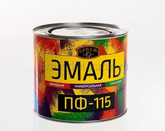 Эмаль ПФ-115 зеленый 1,8кг