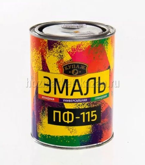 Эмаль ПФ-115 синий 0,8кг