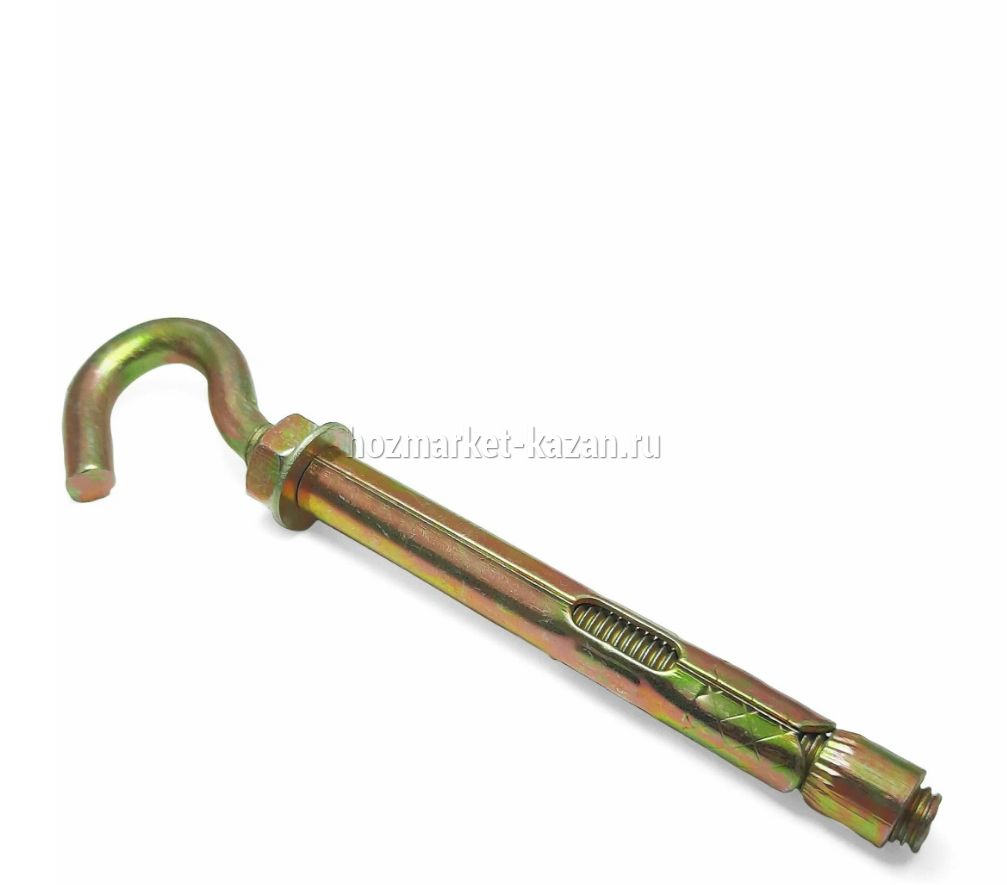 Анкерный болт с гайкой 12*100 с крюком