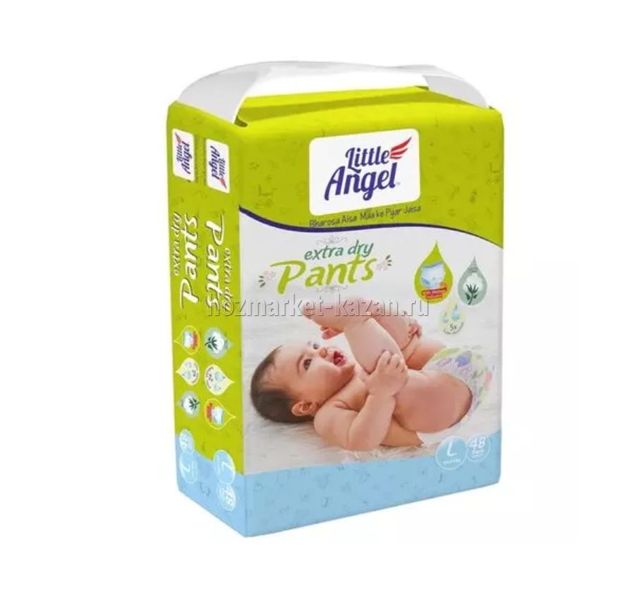 Памперс Little Angel Extra Dry (Трусики) 4/L 48шт