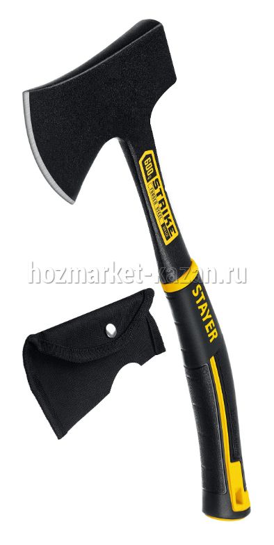 Топор STAYER 0,6кг цельнометаллический