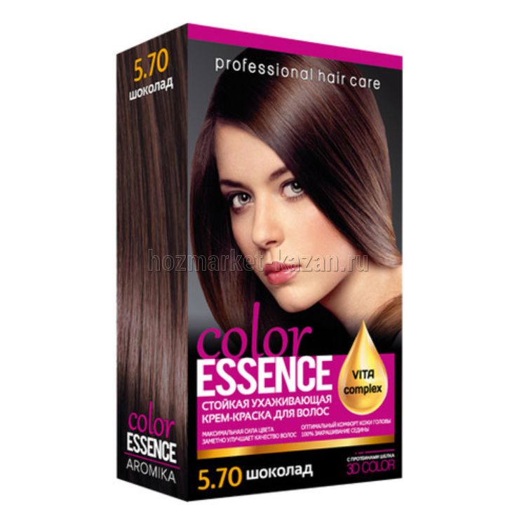 Краска д/волос КОЛОР Essence Шоколад