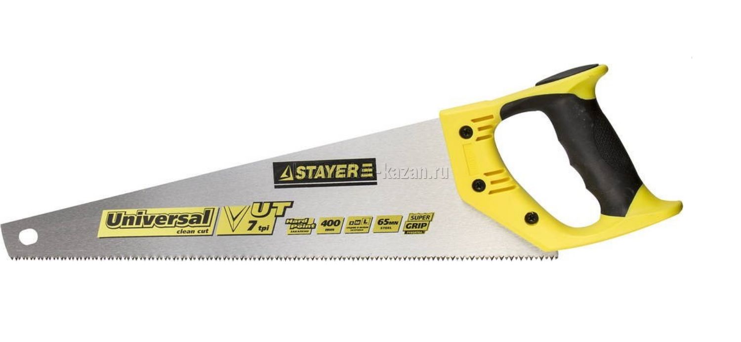 Ножовка по дереву STAYER Universal 400мм