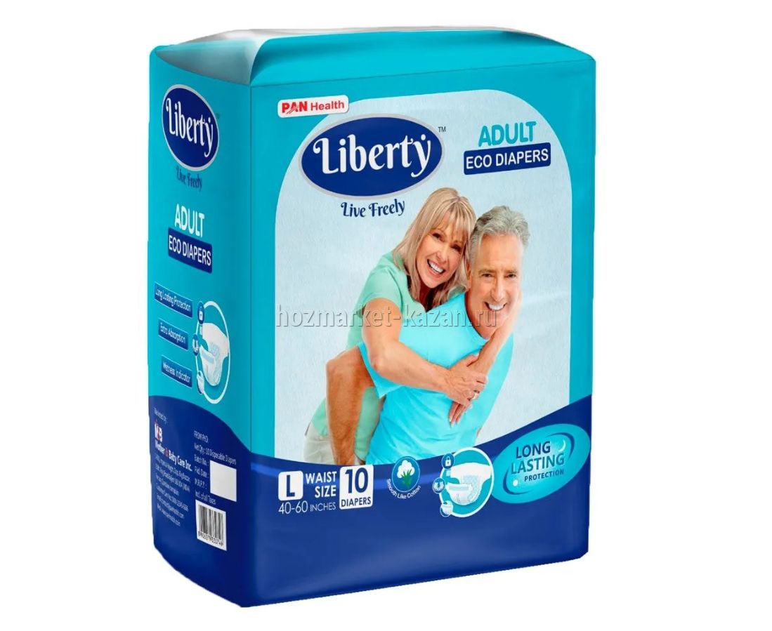 Памперс д/взрослых Liberty Eco L 10шт