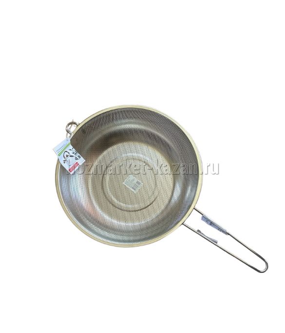 Дуршлаг нерж. 25см с одной ручкой