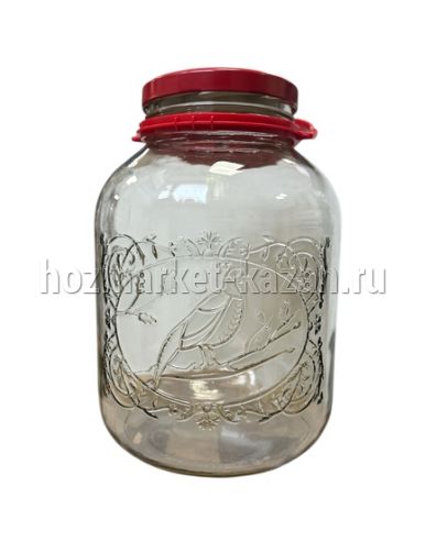 Банка стекл. 5л
