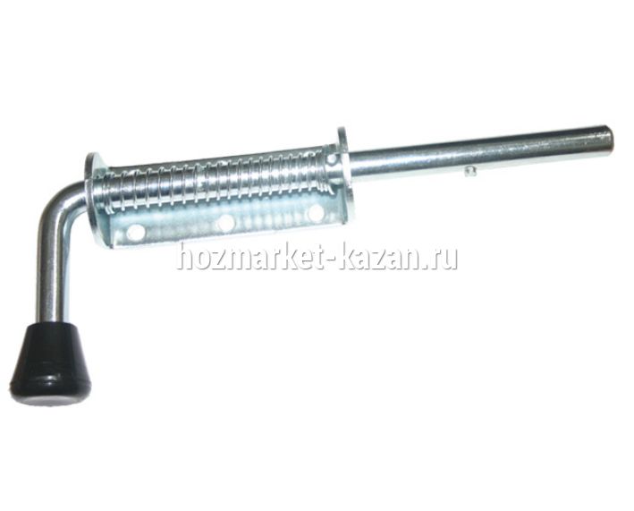 Задвижка дверная пружинная ЗД 12*150 цинк