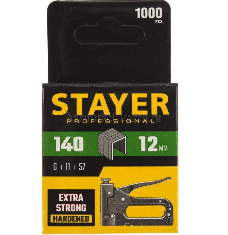 Скобы STAYER «PROFI» тип 140 12мм