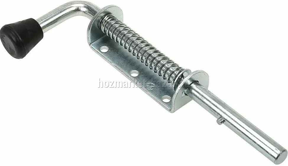 Задвижка дверная пружинная ЗД 16*300 цинк