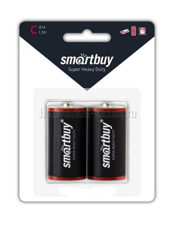 Батарейка Smartbuy R20 2шт