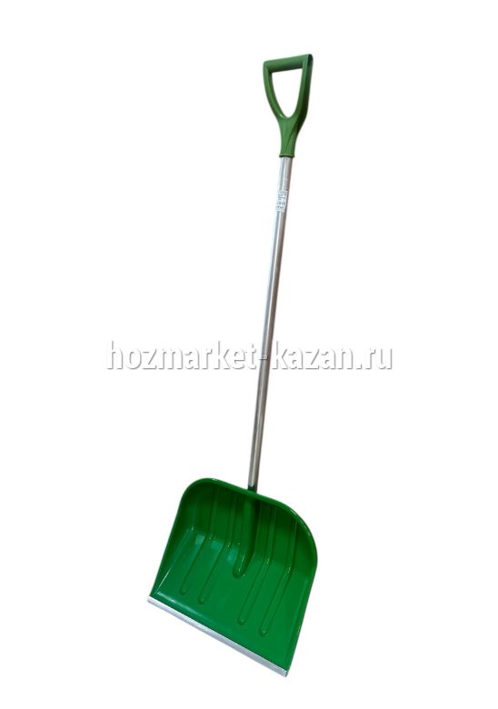 Лопата с кромкой, с алюм. черенком