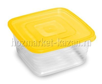 Контейнер для продуктов (СВЧ) «Унико» квадратный 0.9 л