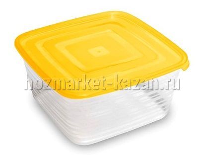 Контейнер для продуктов (СВЧ) «Унико» квадратный 2,1 л