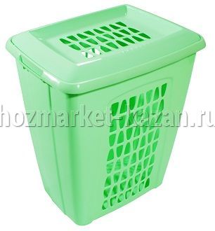 Корзина для белья «Молетта» 60 л с крышкой