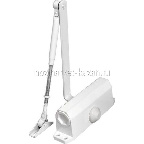 Доводчик дверной 55-80 кг белый SD 2040 WH