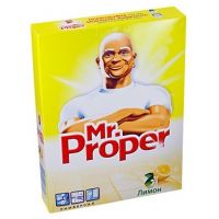 Моющий порошок для уборки Mr. Proper «Лимон» универсальный, 400 г