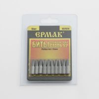 Набор бит РH3, 25мм (10шт)Ермак