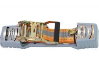 Багажный ремень с крюками, 0,38 х 10 м, храповый механизм Automatic STELS 54366