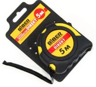 Рулетка «DIRECT» обрезиненный корпус 5 м х 25 мм BIBER 40104