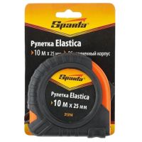 Рулетка 10 м х 25 мм Elastica SPARTA 31314
