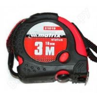 Рулетка 3м х 16мм Status 3 fixations MATRIX 31033