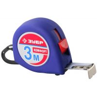 Измерительная рулетка 3м * 16мм ЗУБР КОМФОРТ 34016-3